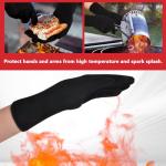 Heat-Resistant Grill Gloves for Safe Cooking