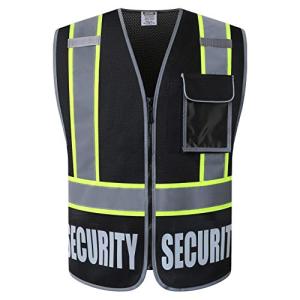 High Visibility Reflective Safety Vest with Pockets