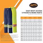 Hi-Vis Lightweight Traffic Safety Work Pants