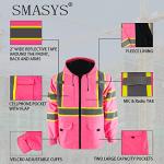 Hi-Viz Windproof Raincoat for Women and Girls
