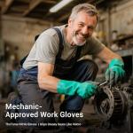 ThxToms Heavy Duty Nitrile Chemical Resistant Gloves