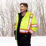 Hi-Vis JORESTECH Parka Jacket with Reflective Tape