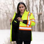 Hi-Vis JORESTECH Parka Jacket with Reflective Tape
