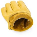 DULFINE Durable Cut Resistant Leather Work Gloves