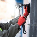 Rubber Coated Safety Gloves for Men and Women