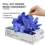 Disposable Nitrile Exam Gloves 1000 PCS - Ice Blue