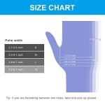 Disposable Nitrile Exam Gloves 1000 PCS - Ice Blue