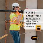 Pioneer Hi-Vis Safety Vest with Pockets - Yellow/Green