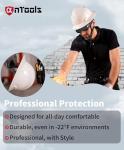 White Full Brim Hard Hat - OSHA Approved Helmet