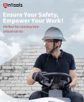White Full Brim Hard Hat - OSHA Approved Helmet
