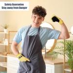 High Voltage Insulated Electrician Gloves 400V