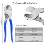 Cable Lug Crimping Tool Kit with Wire Lugs