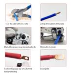 Cable Lug Crimping Tool Kit with Wire Lugs