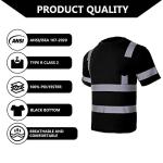 FONIRRA Men's ANSI Reflective Hi-Vis Safety T-Shirt