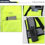 High Visibility Reflective Safety Vests with Pockets
