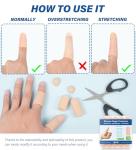 Silicone Gel Finger Cots for Pain Relief