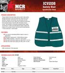 MCR Safety Green Reflective Safety Vest