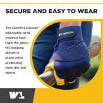Wells Lamont Men's Water-Resistant Work Gloves