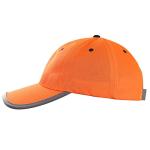 High Visibility Orange Work Cap