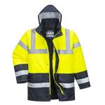 Men's Waterproof Hi-Vis Reflective Rain Jacket