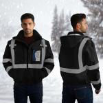 High Visibility Waterproof Jacket for Men and Women