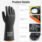 ThxToms Heavy Duty Latex Gloves - 18" Pair