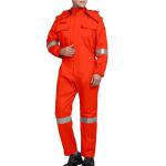 Flame Resistant Hi-Vis Coverall with Pockets