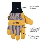 Kinco Leather Ski and Work Gloves with Insulation