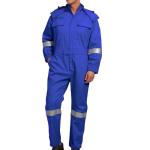 Men's Hi-Vis Reflective Coverall with Pockets