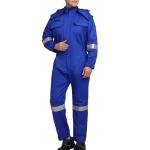Men's Hi-Vis Reflective Coverall with Pockets