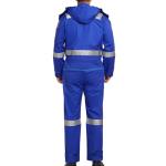 Men's Hi-Vis Reflective Coverall with Pockets