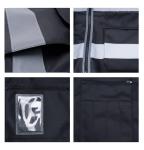 Hi-Vis Reflective Safety Vest with 8 Pockets