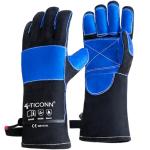 TICONN Heat Resistant Welding Gloves, 16 Inch