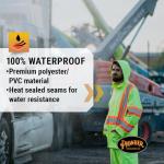 Hi Vis Waterproof Safety Rain Suit for All