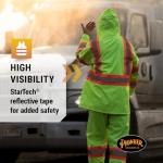 Hi Vis Waterproof Safety Rain Suit for All