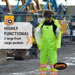 Hi Vis Waterproof Safety Rain Suit for All