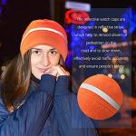 High Visibility Reflective Beanie Hat Set