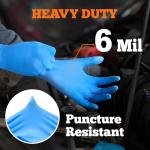 TitanFlex Heavy Duty Nitrile Exam Gloves, XL
