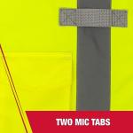 Radians Hi-Vis Green/Black Safety Vest Size L