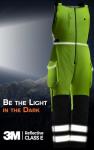 INNOWARM Heated Hi Vis Bib Overall with Battery
