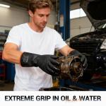 ThxToms Heavy Duty Chemical Resistant Rubber Gloves