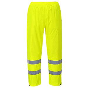 Hi-Vis Waterproof Rain Trousers - Yellow, 5XL