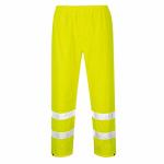 Hi-Vis Waterproof Rain Trousers - Yellow, 5XL