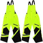 Hi-Vis Yellow Insulated Waterproof Bib Overalls