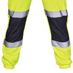 High-Visibility Reflective Mesh Cargo Safety Pants