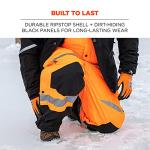 High Visibility Insulated Thermal Bib Overalls, 4XL