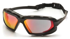 Pyramex Highlander XP Safety Eyewear - Sky Red Lens