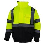 Hi-Vis Reflective Safety Jacket for Men, Yellow