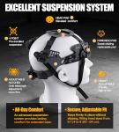 AnTools OSHA-Approved Carbon Fiber Safety Helmet