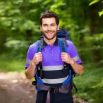 Hi-Vis Reflective Polo Shirt for Outdoor Safety